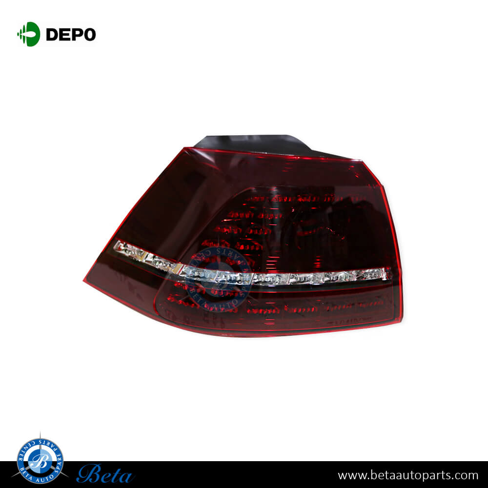 Left Side Tail Lamp LED for Volkswagen Golf 7 R 2013-2016 models, Part Number 5G0945207C Left Side Tail Lamp LED for Volkswagen Golf 7 R 2013-2016 models, Part Number 5G0945207C